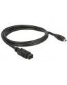 Delock Kabel FireWire 9-pinowe męski > 4-pinowe męski 1m - nr 2