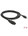 Delock Kabel FireWire 9-pinowe męski > 4-pinowe męski 2m - nr 12