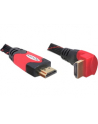 Delock Kabel High Speed HDMI Ethernet HDMI A męskie > HDMI A męskie kątowy 1m - nr 2