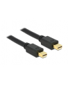 Delock kabel mini Displayport (M) - mini Displayport (M) 0.5m, black - nr 10