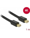 Delock kabel mini Displayport (M) - mini Displayport (M) 1m, black - nr 14