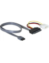 Delock kabel do dysków SATA 7pin - Molex 4 pin power + SATA 22 pin data + power - nr 14