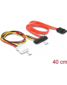 Delock kabel do dysków SATA 7pin - Molex 4 pin power + SATA 22 pin data + power - nr 20