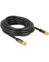 Delock Przewód antenowy wtyk F > wtyk F RG-6/U 5m czarny - nr 4