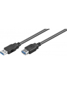 Gembird AM-AF kabel, przedłużacz USB 3.0 1.8M czarny - nr 9