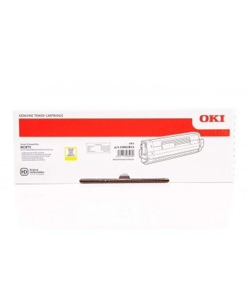 Toner OKI yellow | 10000 str | MC873 nr 1