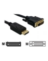 Delock kabel Displayport 1.2 (M) -> DVI 24+1 (M) 5m - nr 17