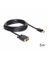 Delock kabel Displayport 1.2 (M) -> DVI 24+1 (M) 5m - nr 19