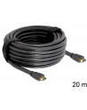 Delock Kabel High Speed HDMI with Ethernet – HDMI A męskie > HDMI A męskie 20 m - nr 11