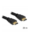 Delock Kabel High Speed HDMI with Ethernet – HDMI A męskie > HDMI A męskie 20 m - nr 19