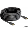 Delock Kabel High Speed HDMI with Ethernet – HDMI A męskie > HDMI A męskie 20 m - nr 33