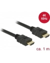 Delock Kabel High Speed HDMI with Ethernet HDMI A męskie > HDMI A męskie 4K 1m - nr 21