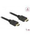 Delock Kabel High Speed HDMI with Ethernet HDMI A męskie > HDMI A męskie 4K 1m - nr 22