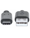 Manhattan Kabel USB-C męski na USB typu A męski 1m czarny USB 2.0 - nr 15