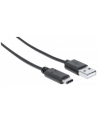 Manhattan Kabel USB-C męski na USB typu A męski 1m czarny USB 2.0 - nr 16