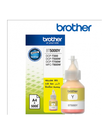 Tusz Brother BT5000Y yellow | 5000 str | DCPT300/DCPT500W/DCPT700W/MFCT800W nr 2