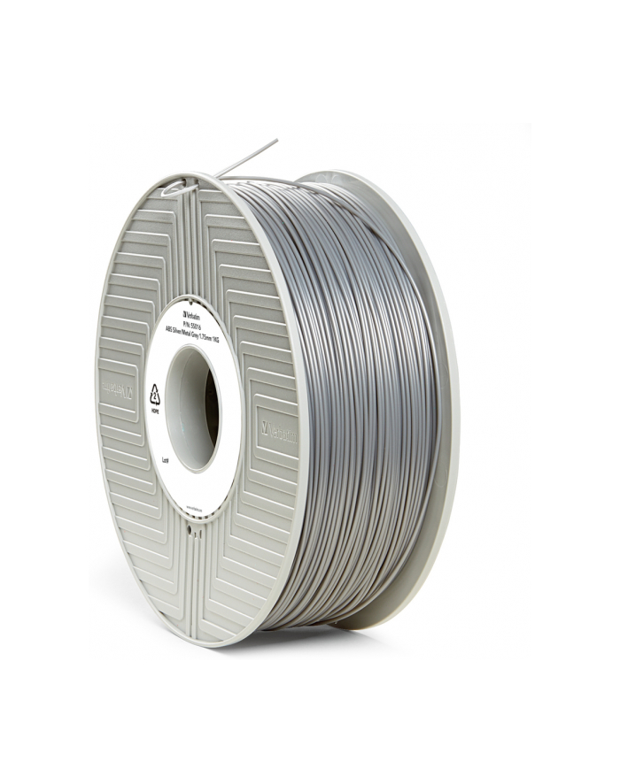 Filament VERBATIM / ABS / Srebrny / 1,75 mm / 1 kg główny