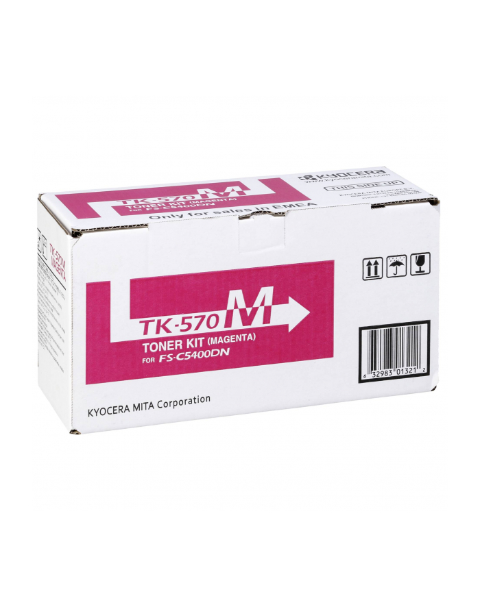 Toner Kyocera TK-570M | 12000 str | Magenta | ECOSYS P7035cdn FS-C5400DN główny