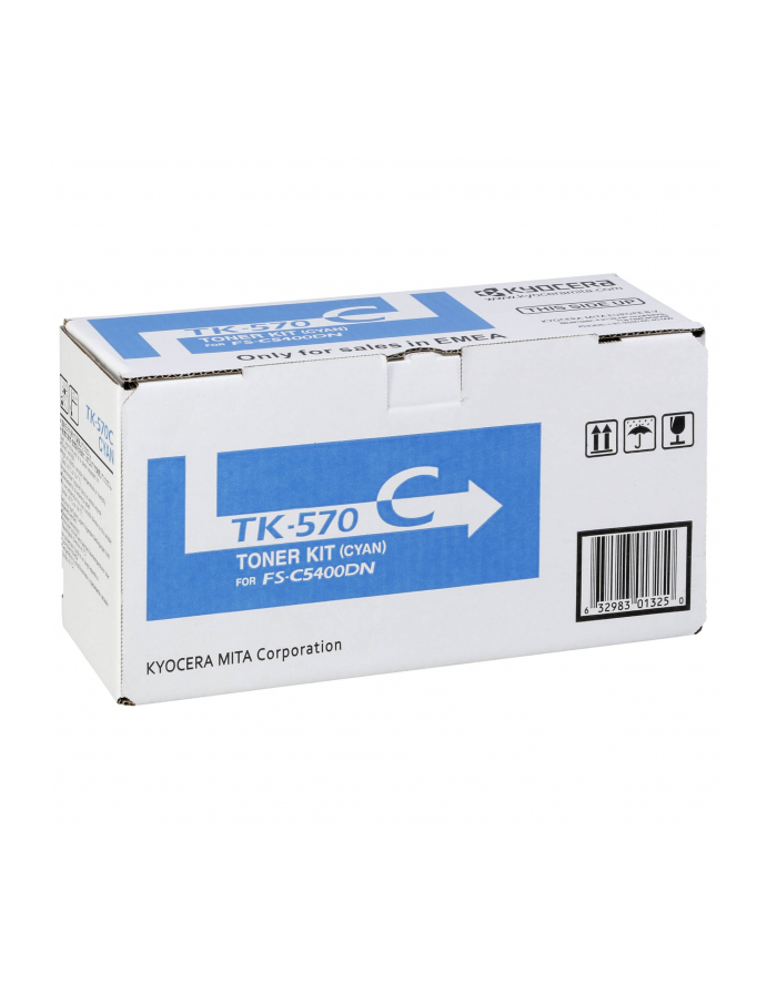 Toner Kyocera TK-570C | 12000 str | Cyan | ECOSYS P7035cdn FS-C5400DN główny