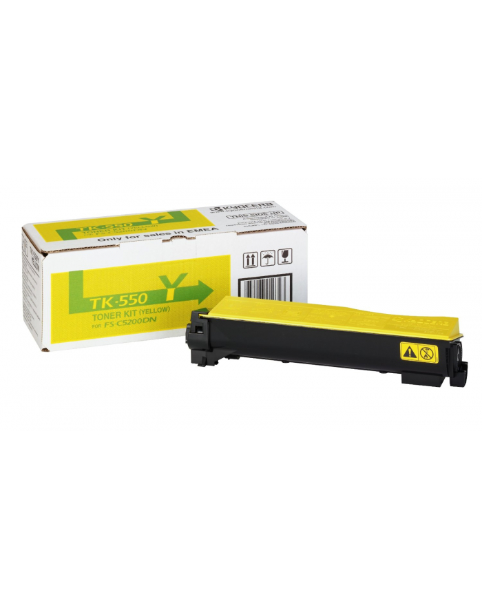 Toner Kyocera TK-550-Y | 6000 str | Yellow | FS-C5200DN główny