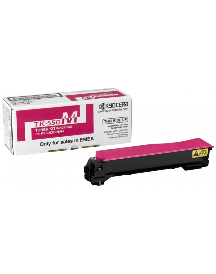 Toner Kyocera TK-550-M | 6000 str | Magenta | FS-C5200DN główny