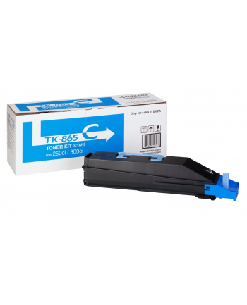 Toner Kyocera TK-865-C | 12000 str | Cyan | TASKalfa 250ci 300ci nr 1