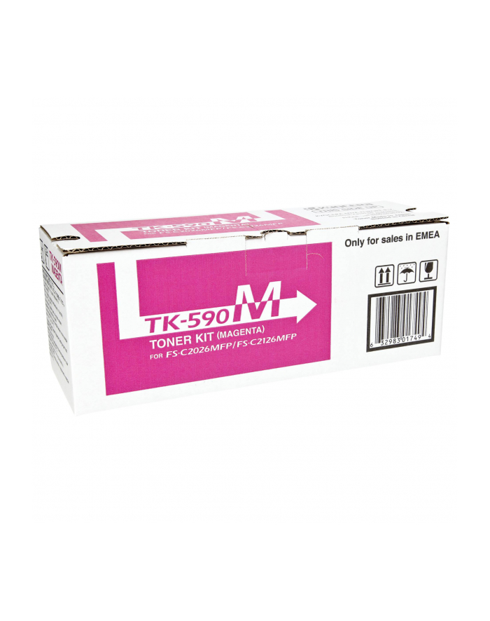 Toner Kyocera TK-590M| 5000 str | Magenta | M6026cdn FS-C2026MFP C2126MFP główny
