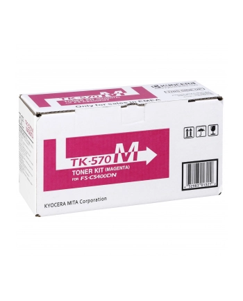 Toner Kyocera TK-570M | 12000 str | Magenta | ECOSYS P7035cdn FS-C5400DN nr 1