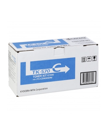 Toner Kyocera TK-570C | 12000 str | Cyan | ECOSYS P7035cdn FS-C5400DN nr 1