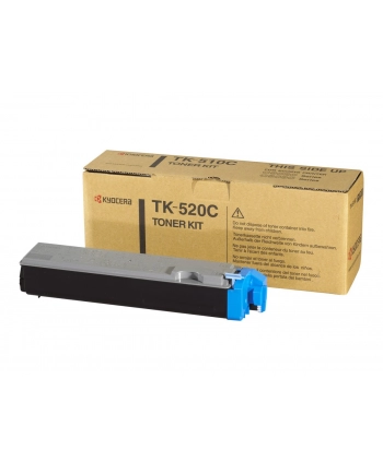 Toner Kyocera TK-520-C | 4000 str | Cyan | FS-C5015N nr 1
