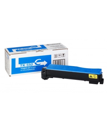 Toner Kyocera TK-550-C | 6000 str | Cyan |   FS-C5200DN nr 1