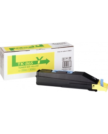 Toner Kyocera TK-865-Y | 12000 str | Yellow | TASKalfa 250ci 300ci nr 1