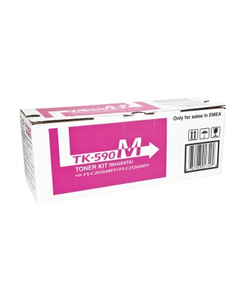 Toner Kyocera TK-590M| 5000 str | Magenta | M6026cdn FS-C2026MFP C2126MFP nr 1