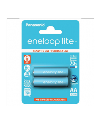Panasonic Eneloop Lite R6/AA 950mAh, 2 Szt., Blister