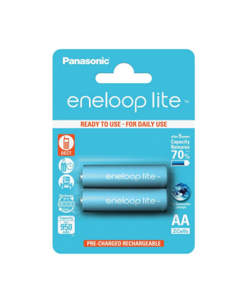 Panasonic Eneloop Lite R6/AA 950mAh, 2 Szt., Blister