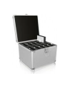RaidSonic Icy Box Walizka aluminiowa na dyski 2.5'' 3.5'' HDD, Srebna - nr 12