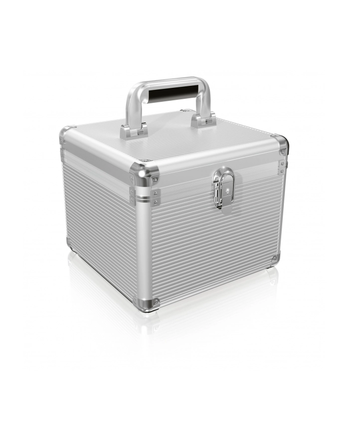 RaidSonic Icy Box Walizka aluminiowa na dyski 2.5'' 3.5'' HDD, Srebna główny