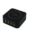 LC-POWER LADOWARKA UNIWERSALNA USB LC-CH-USB-QI 4xUSB 2.1A i 1.0A System ladowania bezprzewodowego QI - nr 1