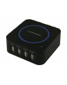 LC-POWER LADOWARKA UNIWERSALNA USB LC-CH-USB-QI 4xUSB 2.1A i 1.0A System ladowania bezprzewodowego QI - nr 1
