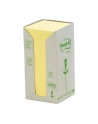 3M-POST-IT Bloczek samop. ekologiczny POST-IT® (654-1T), 76x76mm, 16x100 kart., żółty - nr 10