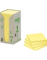 3M-POST-IT Bloczek samop. ekologiczny POST-IT® (654-1T), 76x76mm, 16x100 kart., żółty - nr 11