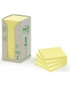 3M-POST-IT Bloczek samop. ekologiczny POST-IT® (654-1T), 76x76mm, 16x100 kart., żółty - nr 6