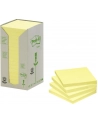 3M-POST-IT Bloczek samop. ekologiczny POST-IT® (654-1T), 76x76mm, 16x100 kart., żółty - nr 9