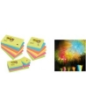 3M-POST-IT Bloczek samop. POST-IT® (654-TFEN), 76x76mm, 6x100 kart., paleta energetyczna - nr 12