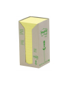 3M-POST-IT Bloczek samop. ekologiczny POST-IT® (654-1T), 76x76mm, 16x100 kart., żółty - nr 1