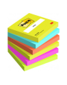 3M-POST-IT Bloczek samop. POST-IT® (654-TFEN), 76x76mm, 6x100 kart., paleta energetyczna - nr 13