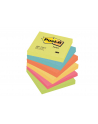 3M-POST-IT Bloczek samop. POST-IT® (654-TFEN), 76x76mm, 6x100 kart., paleta energetyczna - nr 2