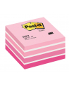 3M-POST-IT Kostka samop. POST-IT® (2028-P), 76x76mm, 1x450 kart., różowa - nr 1