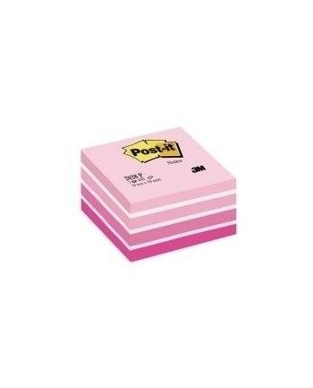 3M-POST-IT Kostka samop. POST-IT® (2028-NP), 76x76mm, 1x450 kart., cukierkowa różowa