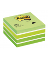 3M-POST-IT Kostka samop. POST-IT® (2028-G), 76x76mm, 1x450 kart., zielona - nr 1